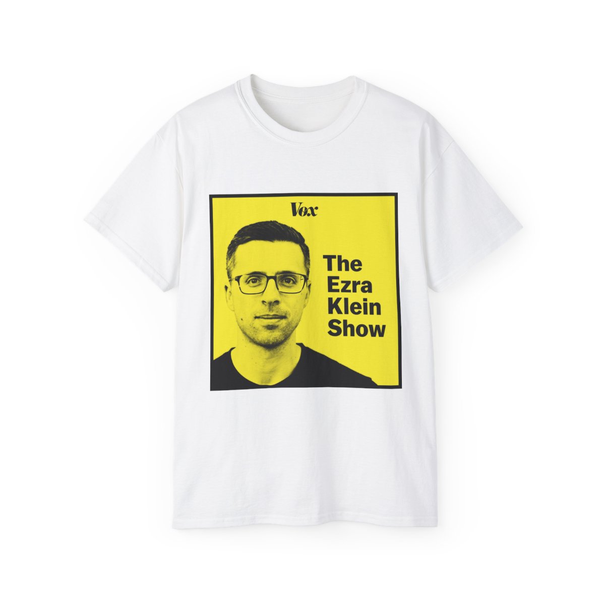 The Ezra Klein Show T-Shirt | Yellow Podcast Portrait Tee