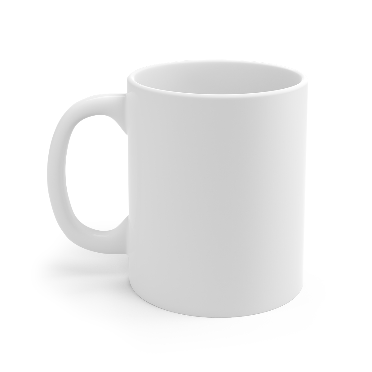 The Ezra Klein Show "Deep Dive Conversations" White Mug - alternate angle 2, merchandise
