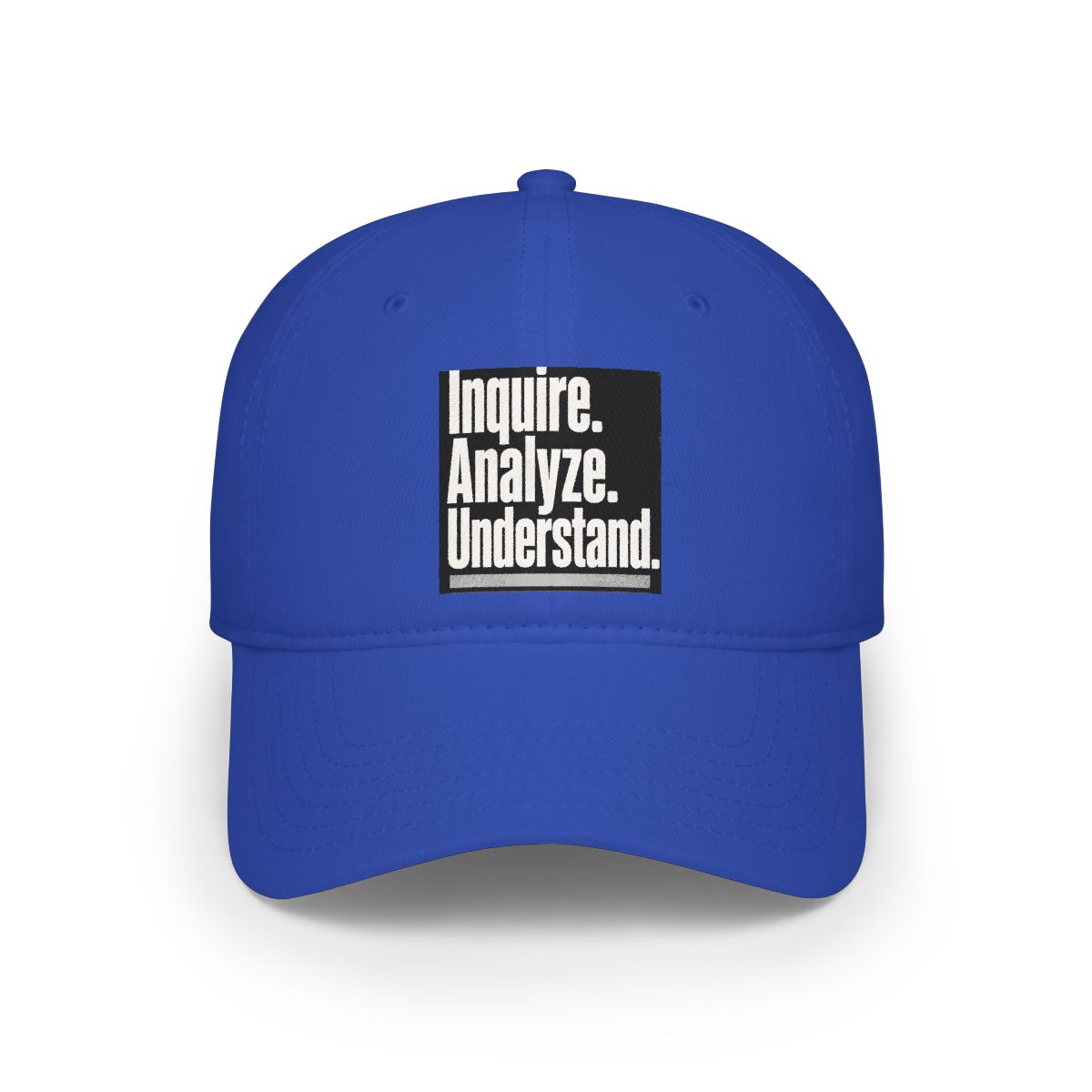 The Ezra Klein Show "Inquire. Analyze. Understand." Hat - Official Hats & Caps merchandise