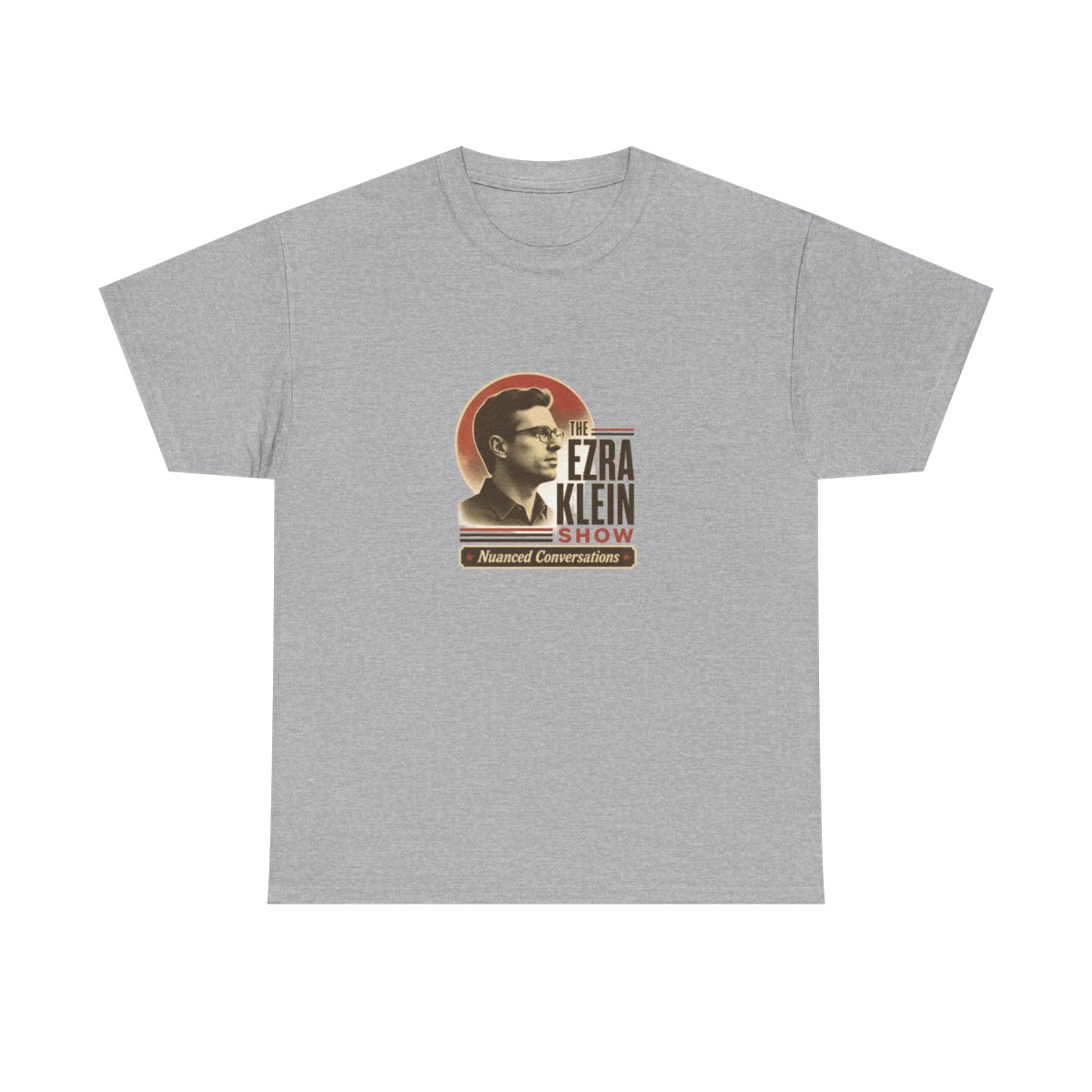 The Ezra Klein Show "Nuanced Conversations" Unisex Tee - alternate angle 3, merchandise