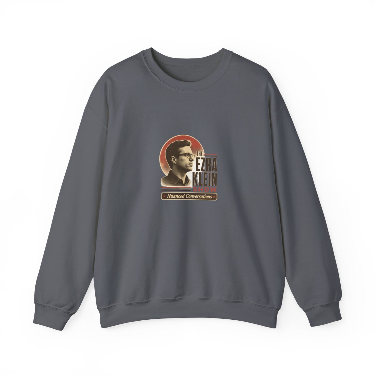 The Ezra Klein Show "Nuanced Conversations" Crewneck - alternate angle 5, merchandise