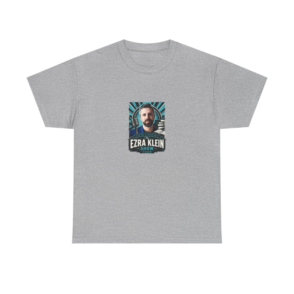 The Ezra Klein Show "The Ezra Klein Show Tour" Unisex Tee - alternate angle 3, merchandise