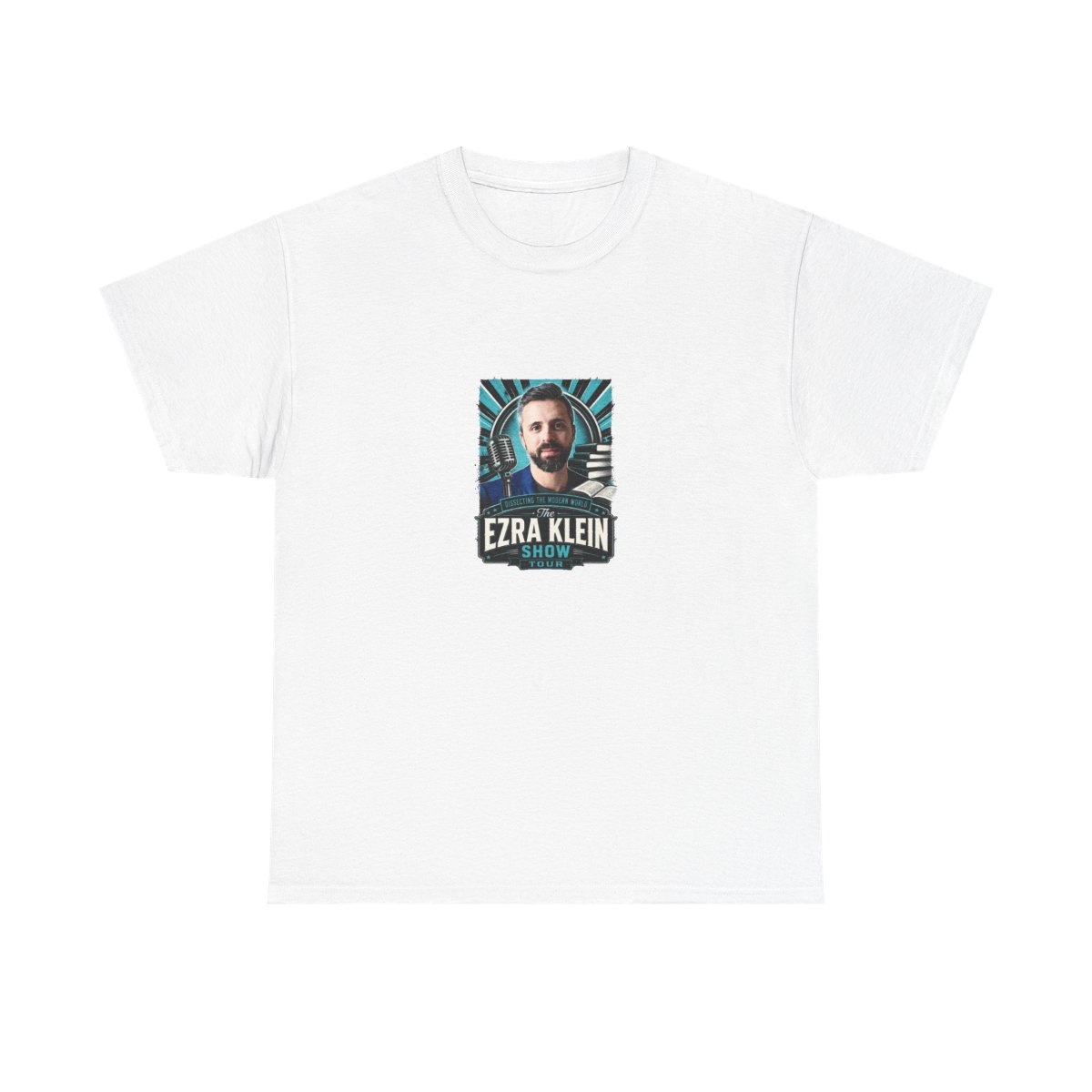 The Ezra Klein Show "The Ezra Klein Show Tour" Unisex Tee - alternate angle 2, merchandise