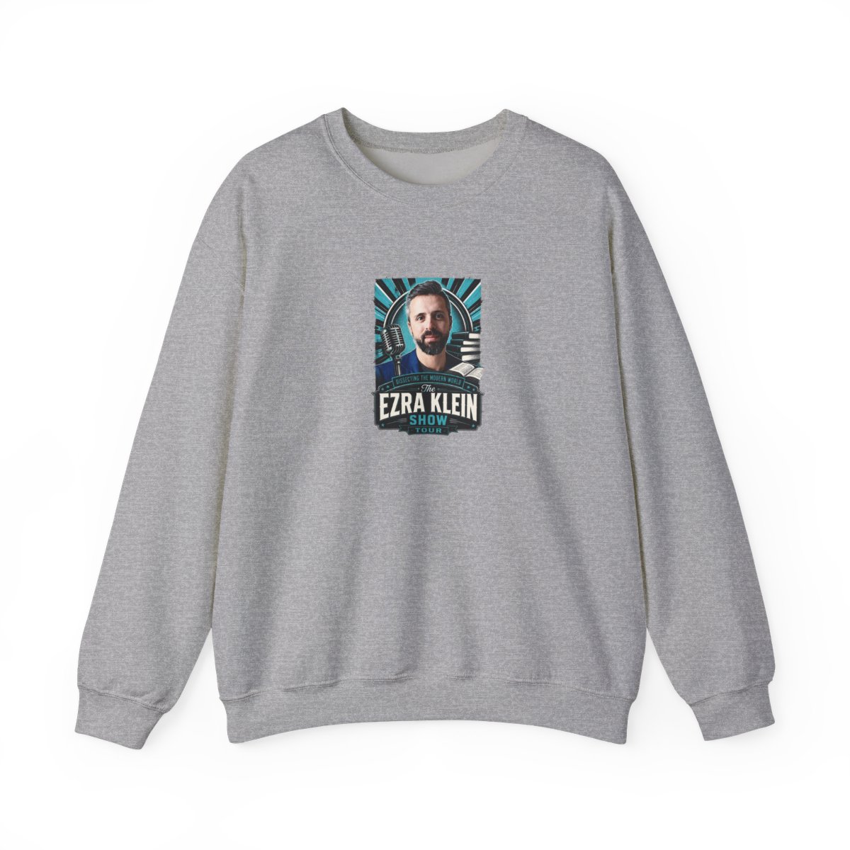 The Ezra Klein Show "The Ezra Klein Show Tour" Crewneck - alternate angle 2, merchandise