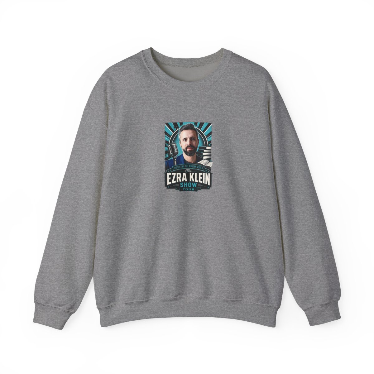 The Ezra Klein Show "The Ezra Klein Show Tour" Crewneck - alternate angle 3, merchandise