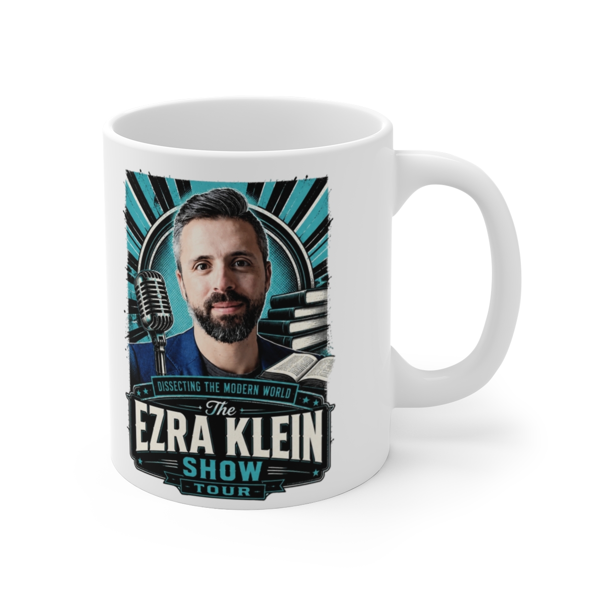 The Ezra Klein Show "The Ezra Klein Show Tour" White Mug