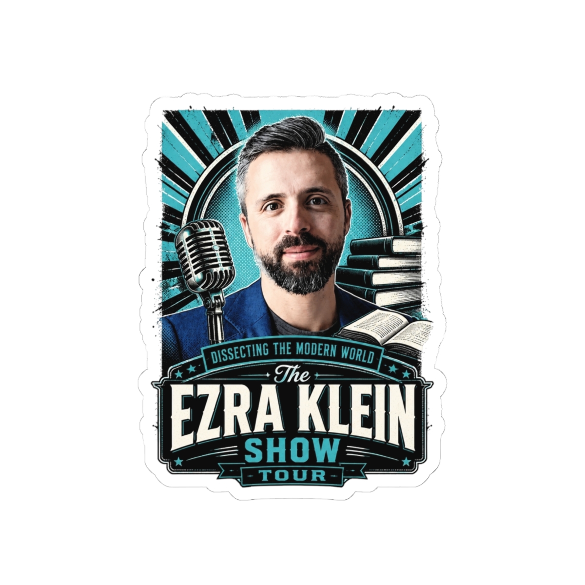 The Ezra Klein Show "The Ezra Klein Show Tour" Sticker